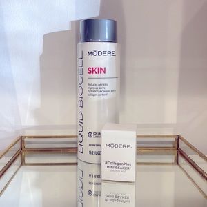 Modere Liquid Biocell Skin with Glass Beaker NEW + SEALED